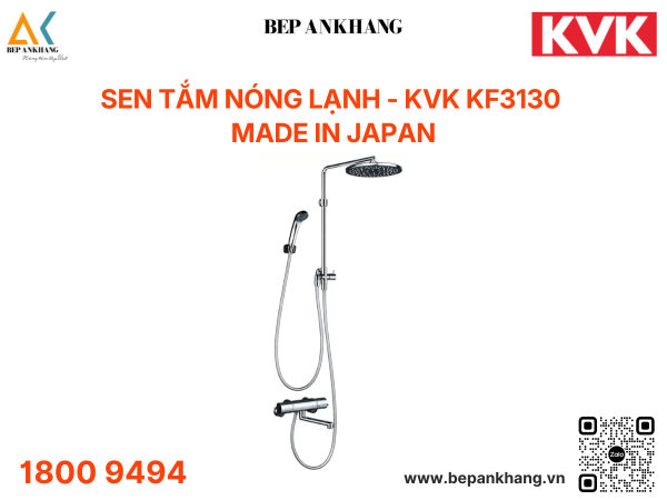 Sen Tắm nóng lạnh - KVK KF3130 - Made In Japan